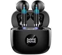 Auriculares Inalámbricos Bluetooth 5.4, 2025 Auriculares Inalámbrico 40H de Reproducción, IP7 Impermeable Cascos Inalámbricos, HiFi Estéreo con 4 ENC Cancelación de Ruido Micrófono para IOS/Android