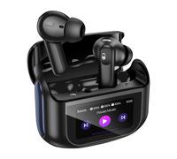 Auriculares Inalámbricos Bluetooth 5.4 ANC/ENC Estuche de Carga, Pantalla Táctil
