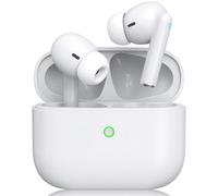 Auriculares Inalámbricos Bluetooth 5.4, Cascos Inalámbricos con Funda de Carga, Sonido Estéreo de Alta Fidelidad, Impermeables IPX8, Tiempo de Reproducción 48 Horas, Control Inalámbrico