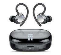 Auriculares Inalámbricos Bluetooth, Auriculares Bluetooth 5.3, 4 Mic con Reducción de Ruido ENC, 128H con Graves, Cascos Inalambricos Bluetooth IP7 Impermeable, Carga Rápida USB-C, Ajuste Cómodo