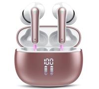 Auriculares Inalámbricos Bluetooth, Auriculares Bluetooth 5.3 con 4 Micrófonos ENC, Indicador LED, Subwoofer 2024 Nuevos Cascos Inalámbricos IP7 Resistentes al Agua con 48H de Reproducción, USB-C