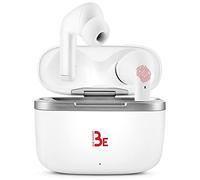 Auriculares inalámbricos Bluetooth Be Live ANC 5.1 con reducción Activa del Ruido (ANC), 4 micrófonos, Control táctil, 16H de duración de batería, Carga rápida USB-C para iOS/Android - Nuevo (Blanco)
