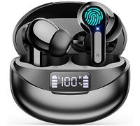 Auriculares Inalambricos Bluetooth, Cascos lnalámbricos Bluetooth 5.3 Reproducción de 35 Horas Hi-Fi Estéreo Auriculares lnalámbricos USB C Audifonos Inalambricos HD Mic para iOS Galaxy Xiaomi Android
