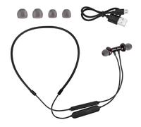 Auriculares inalámbricos Bluetooth con banda magnética para el cuello y graves profundos - Batería de larga duración IPX7 - Resistente al sudor -