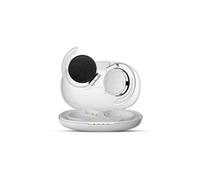 Auriculares inalámbricos Bluetooth con gancho para la oreja abierto, adecuados para deportes, running y fitness, color blanco.