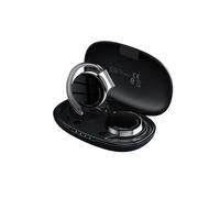 Auriculares inalámbricos Bluetooth con gancho para la oreja abierto, adecuados para deportes, running y fitness, color negro.