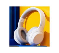 Auriculares inalámbricos Bluetooth Lenovo TH10 compatibles con graves potentes, música y cancelación de ruido (blanco): Regalo sorpresa TH10 blanco