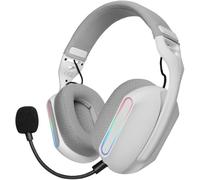 Auriculares Gaming Inalámbricos con Micrófono Mars Gaming MHWPRO/ Jack 3.5/ Bluetooth/ Blancos