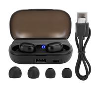 Auriculares inalámbricos Bluetooth, resistentes al agua IPX7 para actividades al aire libre, sonido estéreo HiFi para un audio rico, baja latencia