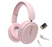 Auriculares inalámbricos Bluetooth sobre la oreja con sonido estéreo, reducción de ruido, auriculares plegables para juegos deportivos con micrófono HD, tiempo de reproducción de 15 horas, tarjeta TF