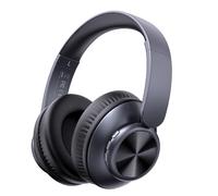 Auriculares inalámbricos Bluetooth, sonido estéreo Hi-Fi con 6 modos EQ, 80 horas de reproducción, auriculares supraaurales con micrófono,