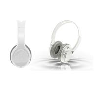 Auriculares inalámbricos Bluetooth supraaurales zTech blancos