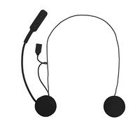 Auriculares Inalámbricos Bluetooth V5.0 para Casco, para Entusiastas de la Música de Motocicletas, Largo Tiempo de Trabajo para Conductores