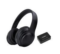 Auriculares inalámbricos con Cancelación Activa de Ruido para Mayores, Auriculares ANC para TV con Transmisor 5 en 1 (óptico/Coaxial/RCA/USB/AUX), sin Latencia de Audio, Clara, Compatibles con TV/PC