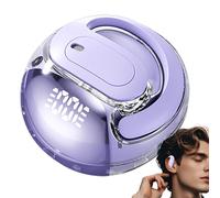 Auriculares inalámbricos con gancho para la oreja, auriculares deportivos, calidad de sonido clara, auriculares inalámbricos para correr, batería duradera, cómodos para perseguir dramas, deportes
