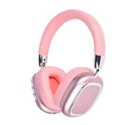 Auriculares inalámbricos con micrófono integrado sobre la oreja, auriculares ligeros para traducción en streaming, viajes, aviones, oficinas, correr, entrenamiento