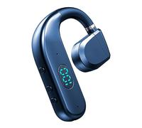 - Auriculares inalámbricos con micrófono para deportes inalámbricos de oído abierto, 5,3 auriculares inalámbricos deportivos con pantalla LED manos libres y sonido HiFi para entrenamiento