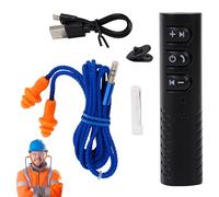 Auriculares inalámbricos con tapón para los oídos, tecnología de reducción de ruido, ajuste cómodo en la oreja, diseño a prueba de sudor, palabra clave larga | Auriculares para teléfonos, computadoras