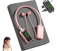 Auriculares inalámbricos con tarjeta de sonido en vivo, auriculares de sintonización en vivo, impermeables, banda para el cuello, auriculares Bluetooth con pantalla, adecuados para cantar