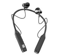 Auriculares inalámbricos de banda para el cuello -Auricular de banda para senderismo, correr, entrenamiento de auriculares inalámbricos con banda de cuello deportiva