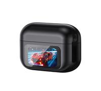 Auriculares inalámbricos de oreja abierta, auriculares ergonómicos con inteligencia artificial, auriculares inalámbricos de oreja abierta para correr, entrenar, gimnasio, deportes, fitness, ciclismo