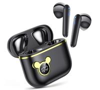Auriculares inalámbricos deportivos Bluetooth 2024, auriculares estéreo con micrófono ENC, auriculares intraurales inalámbricos con pantalla LED dual, tiempo de reproducción de 48 horas, auriculares