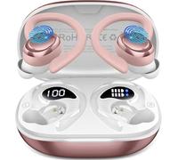 Auriculares Inalámbricos Deportivos con App Personalizable, 2026 Auriculares Bluetooth 5.4 con 4 Mics, 50H HiFi Estéreo Cascos Inalambricos IP7 Impermeable, Cascos Bluetooth con Cancelación de Ruido