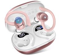 Auriculares Inalámbricos Deportivos con App Personalizable, 2026 Auriculares Bluetooth 5.4 con 4 Mics, 50H HiFi Estéreo Cascos Inalambricos IP7 Impermeable, Cascos Bluetooth con Cancelación de Ruido