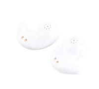 Auriculares Inalámbricos Estéreo con Bluetooth, Cascos Inalámbricos con Pantalla Digital, Estuche de Carga, Cómodos para el Trabajo, Música, Sueño, Tiempo de Reproducción de 5h (White)