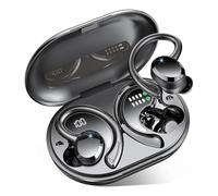 Auriculares inalámbricos estéreo digitales Bluetooth 5.3 Q38 con cancelación de ruido, ideales para hacer ejercicio y prevenir la sudor