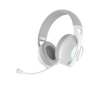 Auriculares Inalámbricos Gaming Coolbox WB01 Bluetooth 5.4 con Micrófono y RGB Blanco