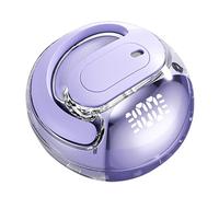 Auriculares Inalámbricos Genéricos - Auriculares Blue-Tooth de 4,53 Pulgadas | Ear - Auriculares compactos PC & ABS con pantalla de alimentación LED para cazar dramas, deportes, ejercicio, carreras