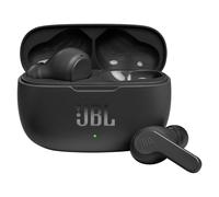 JBL WAVE 200TWS Auriculares inalámbricos intraaurales con sonido JBL Deep Bass, asistente de voz con control táctil y resistencia al agua IPX2 - hasta 20h de música