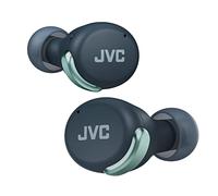 Auriculares Inalámbricos JVC con Cancelación de Ruido - Compact True Wireless Earbuds Bluetooth 5.2, Modo Baja Latencia, Batería con 21H de reproducción, Resistencia al Agua (IPX4) HA-Z330T-G (Verde)