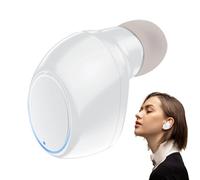 Auriculares inalámbricos: Mini Auricular, diseño de Auriculares Invisibles, Auriculares de Ajuste Seguro con conectividad fiable, Dispositivo de Audio para Familiares, Amigos, colegas
