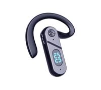Auriculares inalámbricos mono Bluetooth V28 negros con control de voz