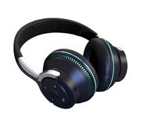 Auriculares inalámbricos para computadora - Auriculares inalámbricos portátiles - Auriculares con cancelación de ruido con iluminación de respiración RGB para computadora portátil juego de computadora
