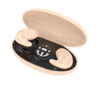 Auriculares inalámbricos para dormir - Mini auriculares para dormir, auriculares con cancelación de ruido, los más pequeños y cómodos en el oído | Para aquellos que duermen de lado, descanso y