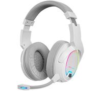 Auriculares inalámbricos para juegos ARGB MHW-100 (Blancos) - MARS-GAMING