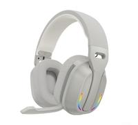 Auriculares inalámbricos para juegos B500 RGB Light 60H para batería de baja latencia 2.4GHz para Xbox para PS5 PC auriculares móviles sobre la oreja negro (gris)