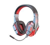 Auriculares inalámbricos para juegos con micrófono, luz LED, tipo C, recargables para PS5, PS4, PC, auriculares Bluetooth con micrófono para computadora portátil, interruptor, móvil, cancelación de