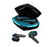 Auriculares inalámbricos para juegos P36 con baja latencia para juegos móviles, diseño intrauditivo, construcción ABS, compactos 13 x 10 x 3,5 cm (negro)