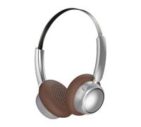 Auriculares inalámbricos para música, auriculares sobre la oreja con cancelación de ruido, auriculares de entretenimiento de audio, cómodo diseño retro para mujeres, hombres, adultos, adolescentes