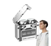 Auriculares Inalámbricos Para Teléfono | Auriculares Deportivos Estilo Ciencia Ficción | Auriculares Portátiles para Juego | Para Estudiantes Viajeros Jugadores Música Teletrabajo Estudio Reuniones