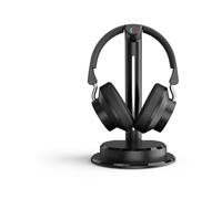 Auriculares inalámbricos para TV/HiFi - Opus R Cómodo, Mejora de la inteligibilidad de Las Voces para Ancianos, estación de Acoplamiento y Carga, autonomía de 35 Horas y Alcance de 30 m