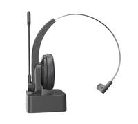 Auriculares inalámbricos PC Oficina - Auriculares estéreo ligeros con micrófono USB | Auriculares Inalámbricos On-Ear 5.0 | Audio Llamadas Cristalino, Micrófono Ajustable Integrado, Uso Call Center