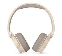PHILIPS TAH3209BG Auriculares on-Ear Ligeros Bluetooth con Aislamiento pasivo del Ruido - 55 Horas de reproducción, Sonido Natural, Llamadas nítidas, Graves dinámicos, 2 Horas de Carga USB-C - Beige