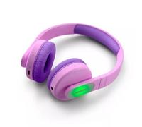 PHILIPS TAK4206PK/00 Auriculares de Diadema Inalámbricos Bluetooth para Niños, Luces LED de Colores, Wireless, Rosa (Pink)