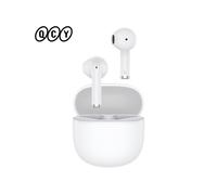 Auriculares inalámbricos QCY Ailybuds Lite con Bluetooth 5.3, TWS, semi-intraaurales, para juegos (blancos)