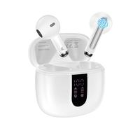 Auriculares inalámbricos Samsung para Samsung Galaxy A17 A16 5G A15 A36 S25 Ultra S24 S23 Z Flip7 Z Fold7, auriculares Bluetooth Android con micrófono para Apple iPhone 16e 16 15 Pro Max, auriculares